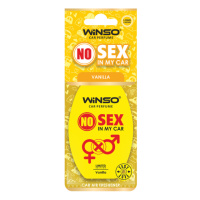 Освіжувач повітря WINSO NO Sex in My Car, целюлозний ароматизатор, VANILLA