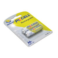 Аккумулятор PKCELL 1.2V AA 2600mAh NiMH Rechargeable Battery, 2 штуки в блистере цена за блистер, Q12