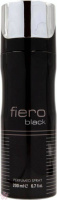 Дезодорант для мужчин Fragrance World Fiero Black 200 мл