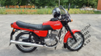 ЛЮКСОВАЯ ЯВА/JAWA 12V, 350, 638, ЛУЧШЕ НОВОЙ, ЧССР, ХРОМ ПАКЕТ, НЕРЖАВЕЙКА