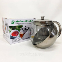 Заварник UNIQUE UN-1163 0,90 л, Ексклюзивні чайники для заварювання, Стильний чайник для заварки