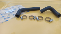 Патрубок печки 2101, 2102, 2103, 2104, 2105, 2106, 2107 комплект 2шт Аляска с хомутами (шланг отопителя)
