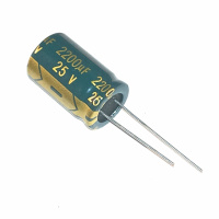 2200mkF-25V 105C 13x21 Low ESR JcCon, 2200 мкФ / 25 В, 2200uf25v, 25v2200uf