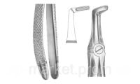 Щипці для видалення нижніх зубів, Fig 45L    No3805