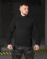 Гольф флісовий чорний ВТ4789