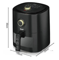 Аэрофритюрница Воздушная фритюрница Air Fryer RAF SKY RS7325 6.0L 1600W