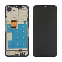 Дисплей для Huawei Honor X5 с чёрным тачскрином и корпусной рамкой