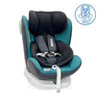Автокресло Lorelli Lusso + sps + Isofix 0+/1/2/3 (0-36 кг) Зелений