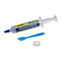 Термопаста силиконовая Aida AD-680, 20 gr в шприце, теплопроводность 6.5 W/mK