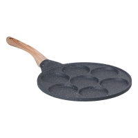 Сковорода для оладок з антипригарним покриттям 26 см, сірий
