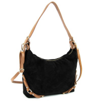 Замшева жіноча сумка Італія 786112A