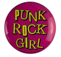 Значок «Punk Rock Girl»