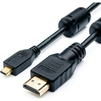 Кабель мультимедийный HDMI A to HDMI D (micro), 1.0m Atcom (22401)