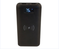 ПоверБанк Беспроводной 16000 mAh Мощный Wireless 908 (с дисплеем)