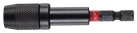 Тримач для біт магнітний ShW 1/4'' Hex MILWAUKEE, з фіксатором, 73мм