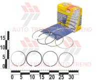 Кольцо поршневое Chevrolet Lacetti 1.8 New (LDA) +0.50 mm - 80.75x1,20+1,20+2,00 к-т*