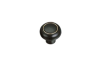 Ручка меблева FZB 38 мм Black чорна (1-038-023) (5 шт.)