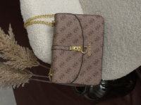 Сумка Guess G James Logo бежевий