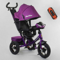 Велосипед 3-х колёсный 7700 В / 75-785 Best Trike (1) ФАРА С USB, ПОВОРОТНОЕ СИДЕНЬЕ, НАДУВНЫЕ КОЛЕСА переднее колесо d=29см. задние d=26см, ПУЛЬТ