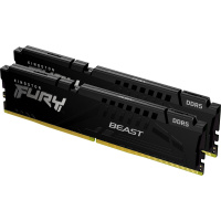 Модуль памяти для компьютера DDR5 32GB (2x16GB) 6000 MHz Beast Black Kingston Fury (ex.HyperX) (KF560C40BBK2-32)