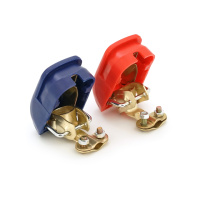 Клемма для свинцово-кислотного аккумулятора D1, металл + планкированная медь 1,5мм, 2 штуки в упауовке, цена за упаковку