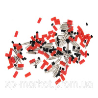 Штифти для розбірних моделей Bi-pin червоні T-TP 500 шт, OEM