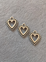 Подвеска металл/ 18×15 мм/ сталь