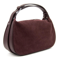 М'яке містке замшеве кросбоді Італія 79896DR