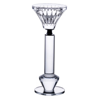 Подсвечник стеклянный на ножке 6×17.3 см прозрачный декоративный подсвечник на стол HP-4-10S