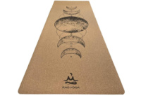 Килимок для йоги корковий Guru Sacred Moon RAO 183×68×0.5 см