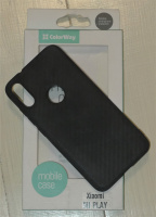 Чехол ColorWay Xiaomi Mi Play TPU Carbon black