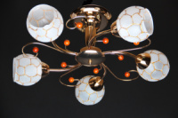 Классическая Люстра SVLIGHT пятиламповая E419/5 золото
