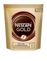 Кава NESCAFÉ® Gold розчинна 30г