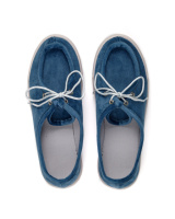 Жіночі мокасини MELANIA, сині велюр  37