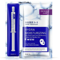 Набор Bioaqua Water Reservoir Hyaluronic Acid Гиалуроновая кислота в шприце и тканевая маска