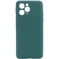 Силіконовий чохол Candy Full Camera Для Apple iPhone 11 Pro (Зелений / Forest green ) - купити в SmartEra.ua