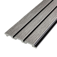 Рейка декоративная PS 2900х120х12мм Светло-серый дуб SW-00001740