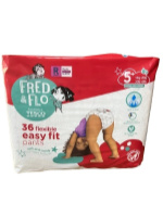 Підгузки-трусики Fred&Flo (Tesco) розміру 5+ 14-20 кг 36 шт (Англія)