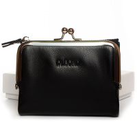 PODIUM Кошелек Classic Женский кожа DR. BOND WN-23-13 black Распродажа