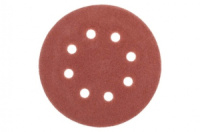 Круг шлифовальный на липучке Mastertool 125 мм x Р60 с отверстиями (5 шт.) (08-2506-H)