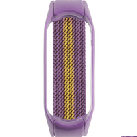 Ремінець для Xiaomi Mi Band 3/4 Milanese, Violet/Gold