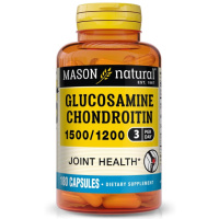 Глюкозамін та Хондроїтин 1500/1200, Glucosamine Chondroitin, Mason Natural, 180 капсул