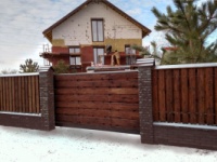 Ворота деревянные, калитки, заборы. «Броневик» - Днепропетровск.