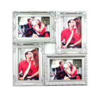 Фоторамка «Найяскравіші миті» на 4 фото, срібляста