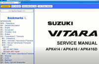 Мануалы Suzuki Service Manuals 1981 - 2019