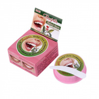 Отбеливающая травяная тайская зубная паста Isme Rasyan Herbal Clove Toothpaste, 25g