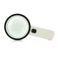 Лупа с подсветкой YT4384, диаметр 90мм, увеличение Х10