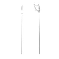 Серебряные серьги CatalogSilver без камней (2183204)