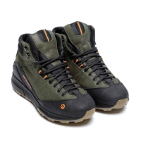 Зимові шкіряні черевики  MERRELL олива