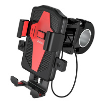 Тримач для телефону велосипедний Hoco CA58 Light ride, чорний